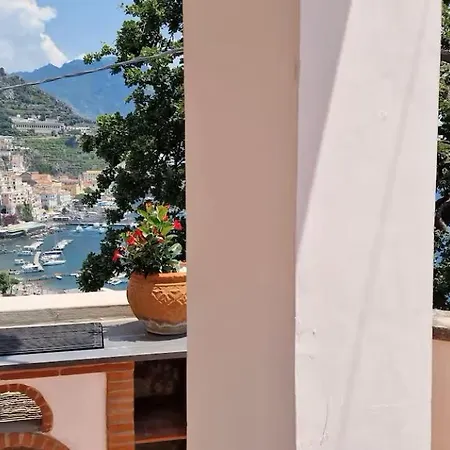 Apartment Panoramic Views - Seafront - Terrace -bbq Amalfi