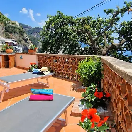 Panoramic Views - Seafront - Terrace -bbq Apartment Amalfi